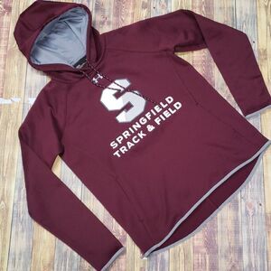 UNDERARMOUR MENS FLEECE LINED THERMAL HOODIE med